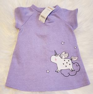 Gymboree Unicorn dress New size 6-12 months
